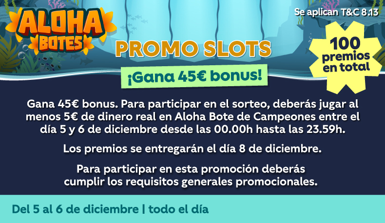 Aloha Bote de Campeones